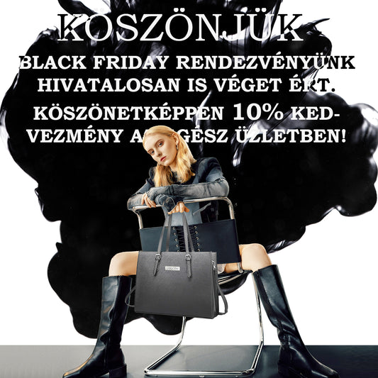 Köszönjük, hogy részt vettetek a Black Friday akcióinkban!