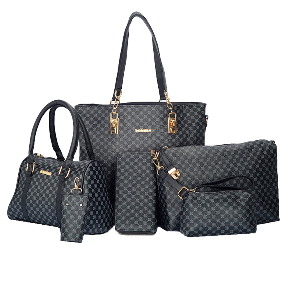 Dollcini Női Kézitáska Szett – 6 db-os Elegáns Műbőr Táska Szett