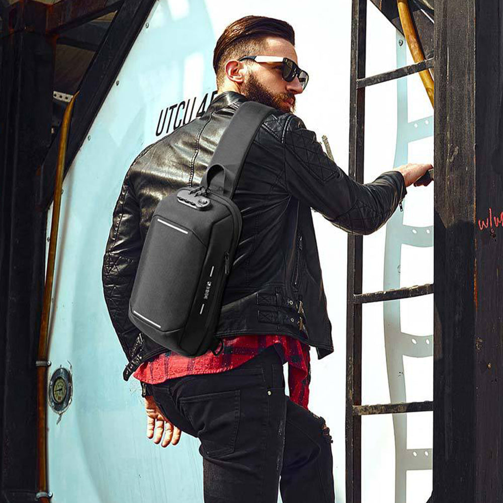 Dollcini Karcálló Férfi Üzleti Oldaltáska – Vízálló, Kopásálló