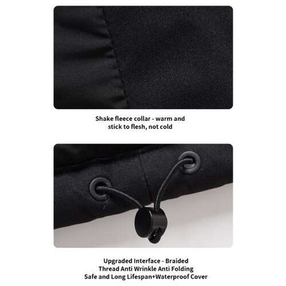 Dollcini Férfi Fűthető Dzseki – USB-s, Szélálló Téli Kabát [A powerbankot külön kell megvásárolni]