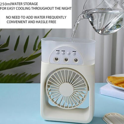 Dollcini Hordozható Nyakventilátor – Csendes és Erőteljes Hűtés, USB