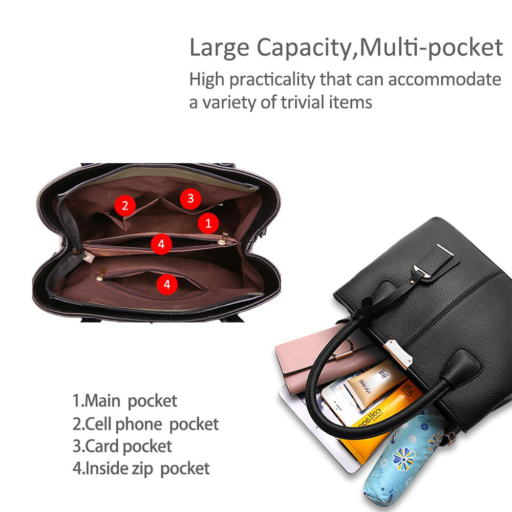 Dollcini Nagyméretű Női Kézitáska – Vízálló Műbőr Táska