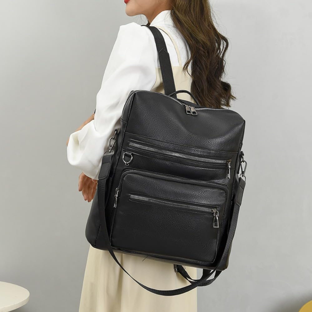 Dollcini Vízálló Női Hátizsák – Elegáns Műbőr Táska Utazáshoz