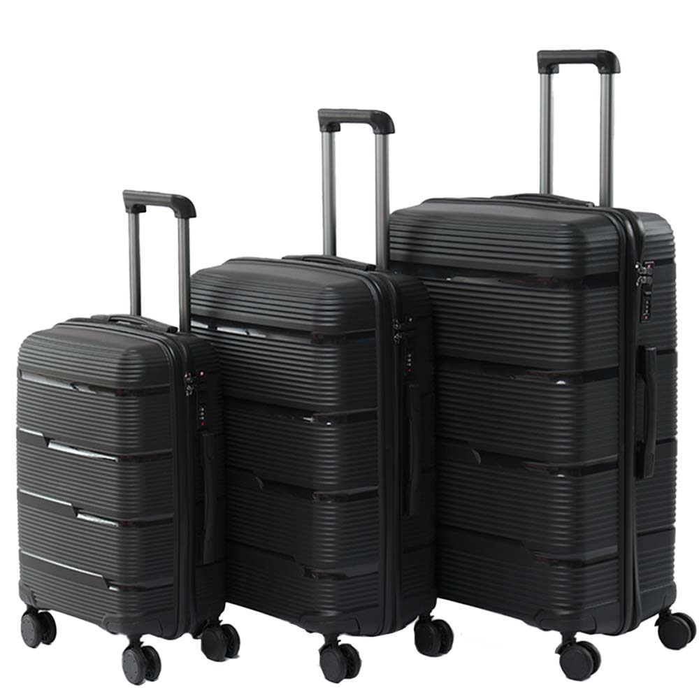 Dollcini Világjáró Bőrönd Szett – Könnyű és Erős Utazóbőröndök