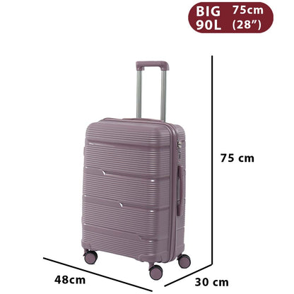 Dollcini Világjáró Bőrönd Szett – Könnyű és Erős Utazóbőröndök