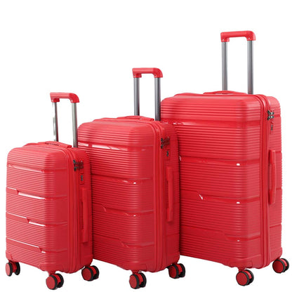 Dollcini Világjáró Bőrönd Szett – Könnyű és Erős Utazóbőröndök