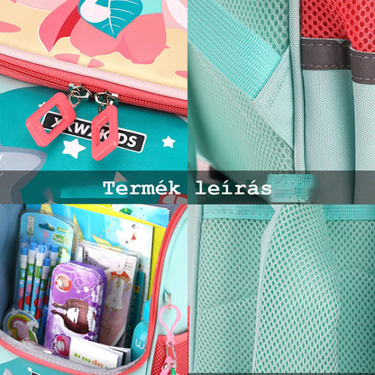 Dollcini Lányka Iskolatáska – Vízálló, Könnyű Hátizsák