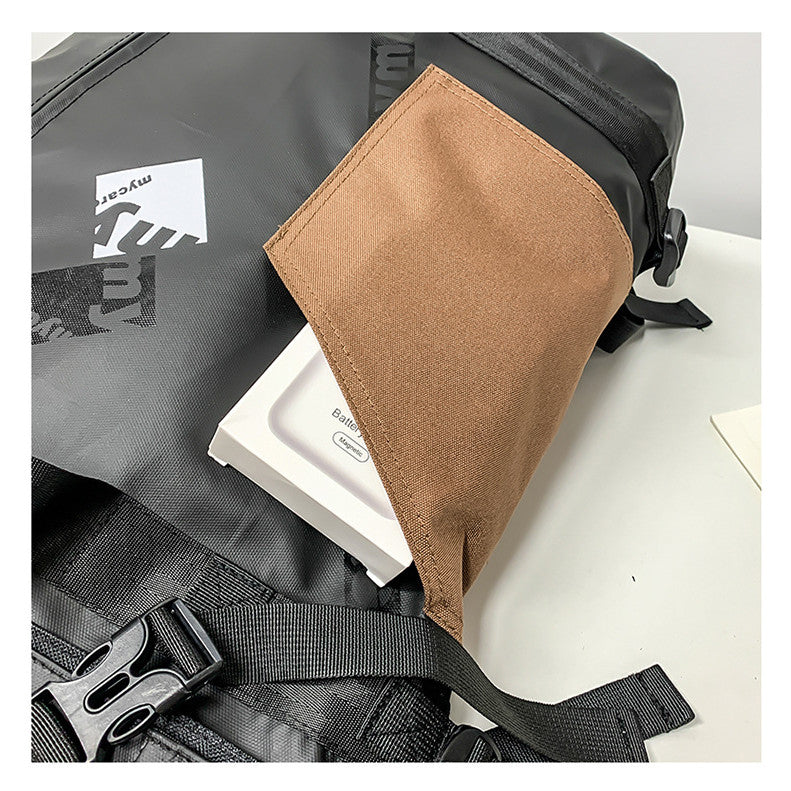 Dollcini Roll-Top Uniszex Laptop Hátizsák – Vízálló Utazóhátizsák, Nagy Kapacitású