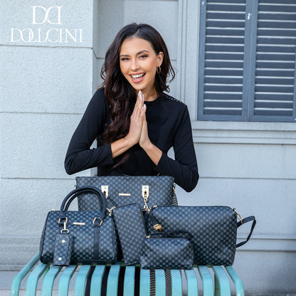 Dollcini Női Kézitáska Szett – 6 db-os Elegáns Műbőr Táska Szett