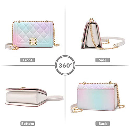 Dollcini Steppelt Női Futártáska – Elegáns, Aranyláncos Válltáska