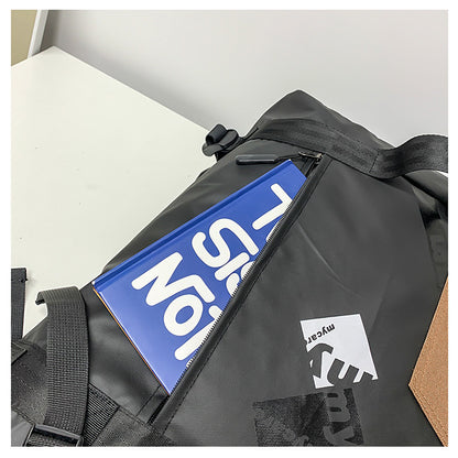 Dollcini Roll-Top Uniszex Laptop Hátizsák – Vízálló Utazóhátizsák, Nagy Kapacitású