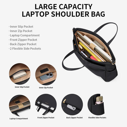 Dollcini Női Laptop Hátizsák – Vízálló, Elegáns Táska Utazáshoz, Munkához