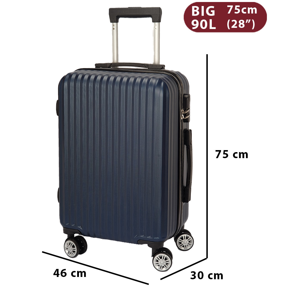 Dollcini Világjáró Bőrönd Szett – 3 darabos, Több Színben