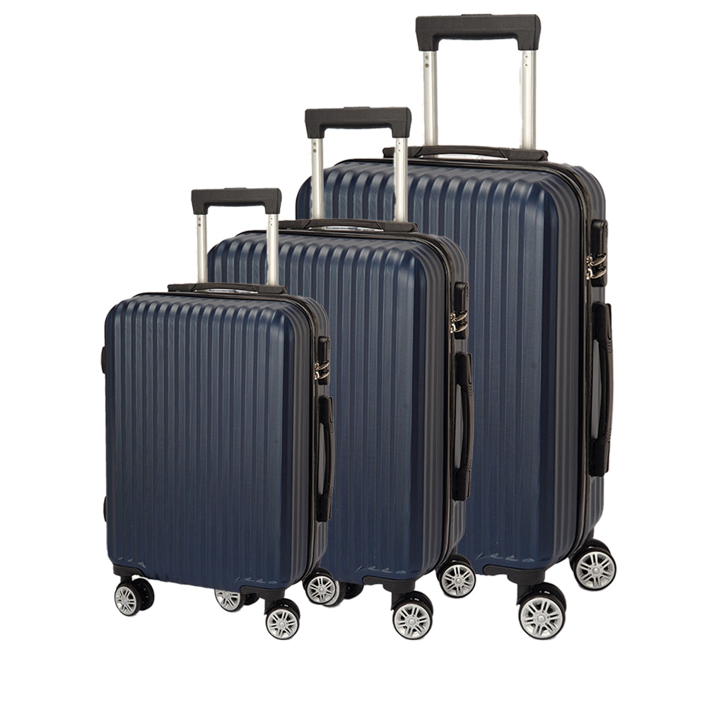 Dollcini Világjáró Bőrönd Szett – 3 darabos, Több Színben