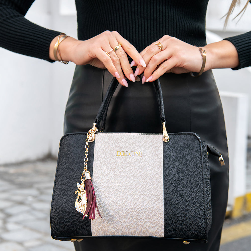 Dollcini Elegáns Női Kézitáska – Műbőr, Mindennapi Viseletre