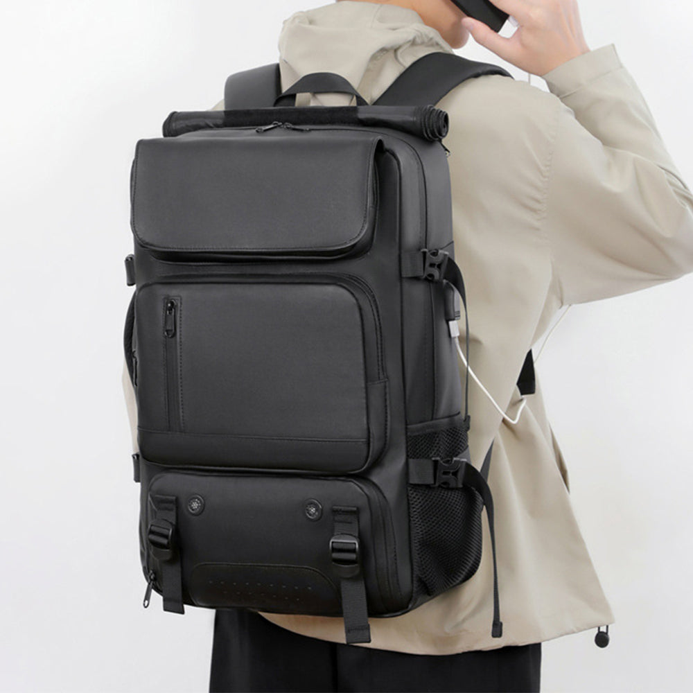 Dollcini Férfi Utazó Hátizsák – Nagy Kapacitású, Vízálló, USB-Porttal