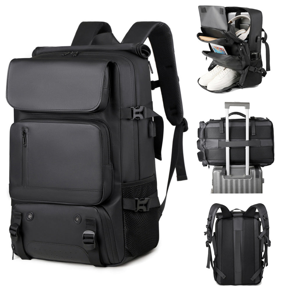 Dollcini Férfi Utazó Hátizsák – Nagy Kapacitású, Vízálló, USB-Porttal