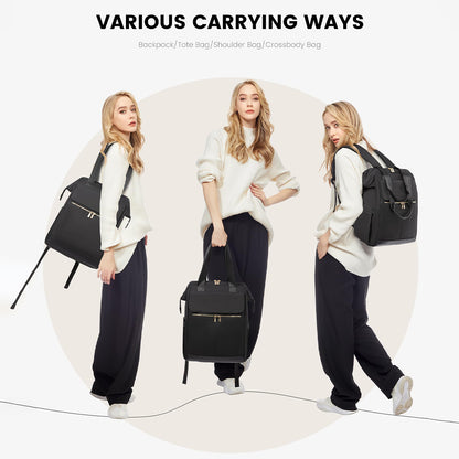 Dollcini Női Laptop Hátizsák – Vízálló Utazóhátizsák, USB Porttal, 2 Részes