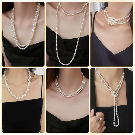 Dollcini Pearl Ékszerkészlet – Nyaklánc és Gyöngy Fülbevaló