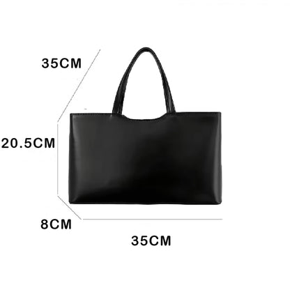 Dollcini Nagyméretű Női Kézitáska – Koreai Stílusú, Műbőr