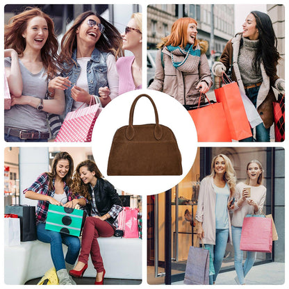 Dollcini Velúr Női Kézitáska – Nagyméretű, Olasz Stílusú