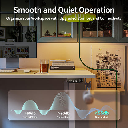 Dollcini Otthon Állítható Íróasztal – Elektromos, USB Porttal