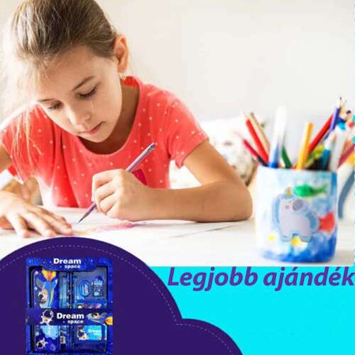 Dollcini Állatos Tolltartó Szett – Írószer Kombináció Gyerekeknek