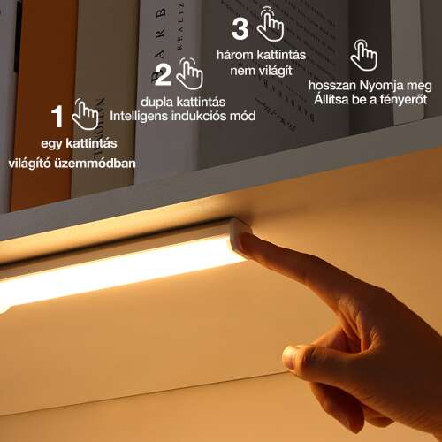 Dollcini Otthon Smart LED Lámpa – Mozgásérzékelős, Hideg Fény