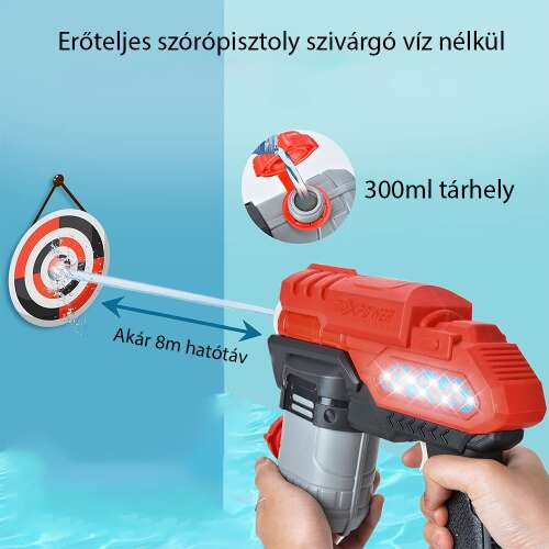 Dollcini Otthon Elektromos Vízipisztoly – Gyerekeknek és Felnőtteknek