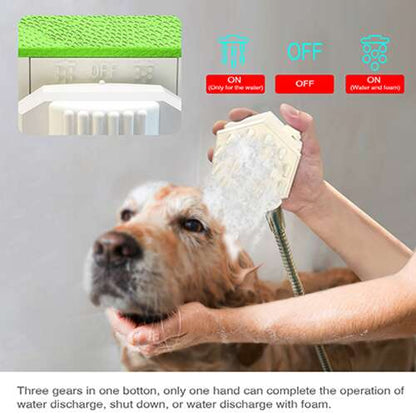 Dollcini 2 az 1-ben Kisállat Fürdető Kefe – Masszázs Funkcióval