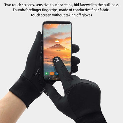 Dollcini Szélálló Uniszex Sportkesztyű – Érintőképernyős, Fekete