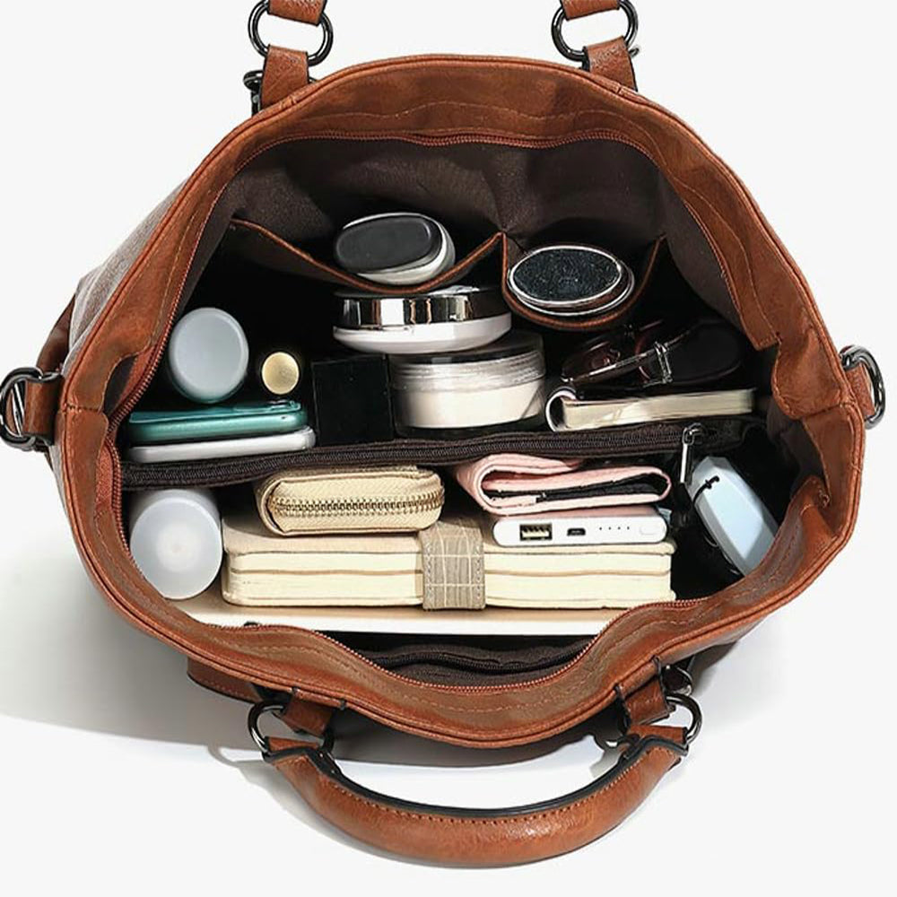 Dollcini Női Kézitáska – Prémium Műbőr, Cipzáras, Praktikus Válltáska