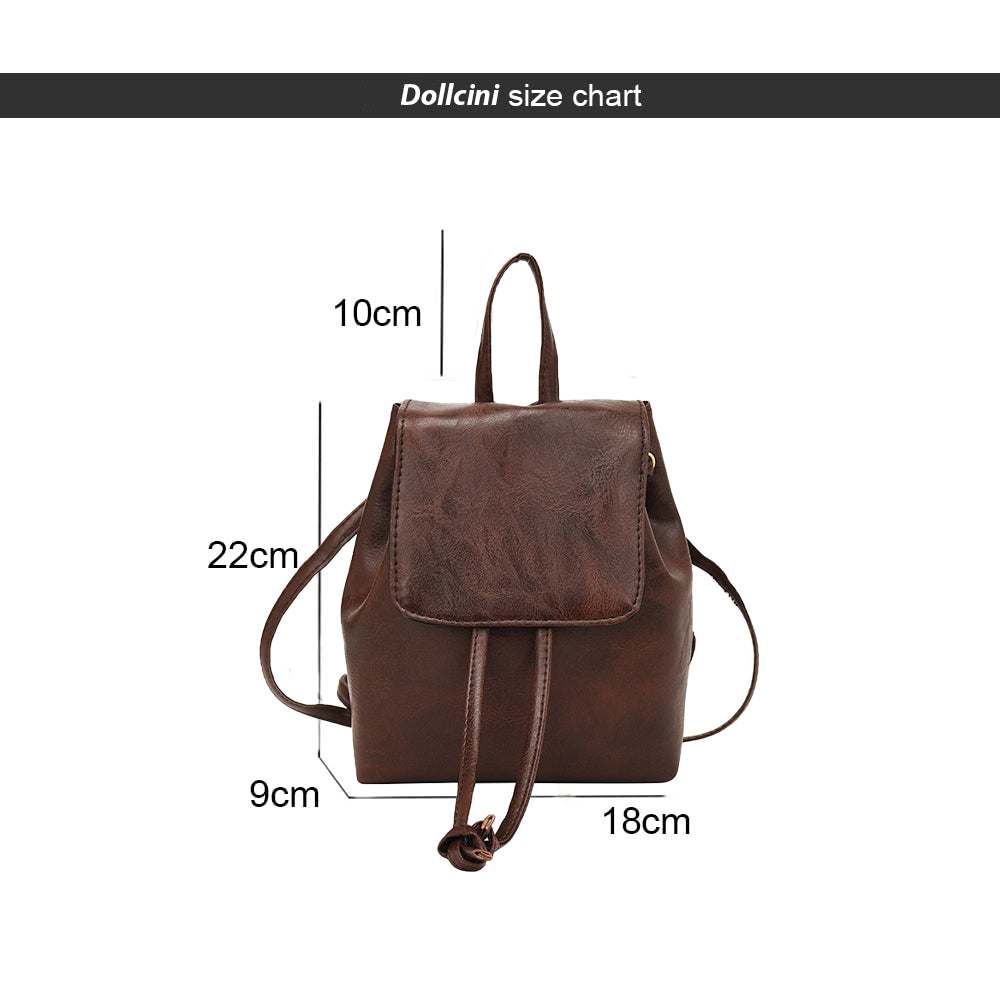 Dollcini Női Műbőr Hátizsák – Elegáns, Vízálló és Divatos
