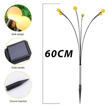 Dollcini Otthon Napelemes Kerti Lámpa – Vízálló Firefly Dekorfény