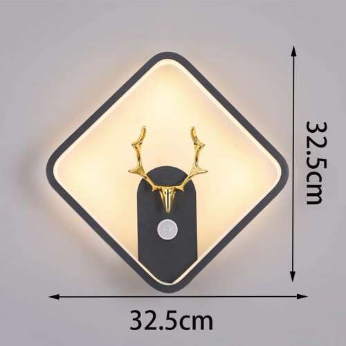 Dollcini Otthon Modern LED Fali Lámpa – Mozgásérzékelős, Dekor