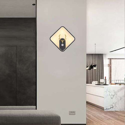 Dollcini Otthon Modern LED Fali Lámpa – Mozgásérzékelős, Dekor