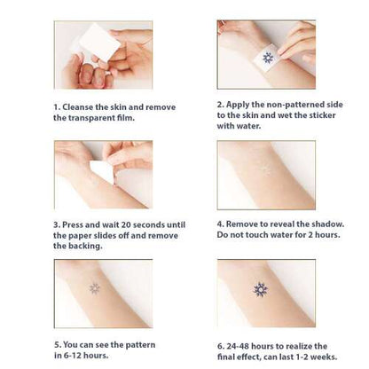 Dollcini Otthon Ideiglenes Tetováló Matricák – Divatos Testdíszítés