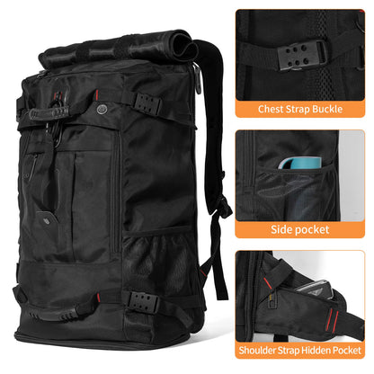 Dollcini Férfi Utazó Hátizsák – Nagy Kapacitású, Vízálló, USB-Porttal