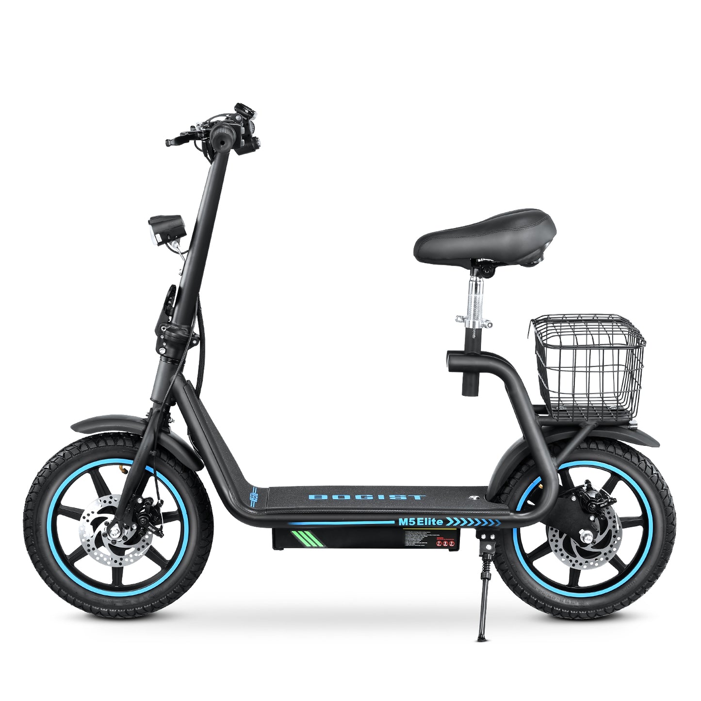 Bogist M5 Elite Elektromos Roller 500W – 40 km/h, 45 km Hatótáv, 14″ Kerék