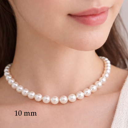 Dollcini Klasszikus Gyöngysor – Gyöngy nyaklánc (4 / 8 / 10 mm)