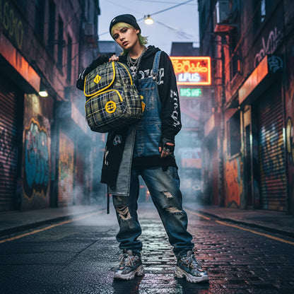 Dollcini Vízálló Uniszex Hátizsák – Ergonomikus, Tágas Iskolatáska