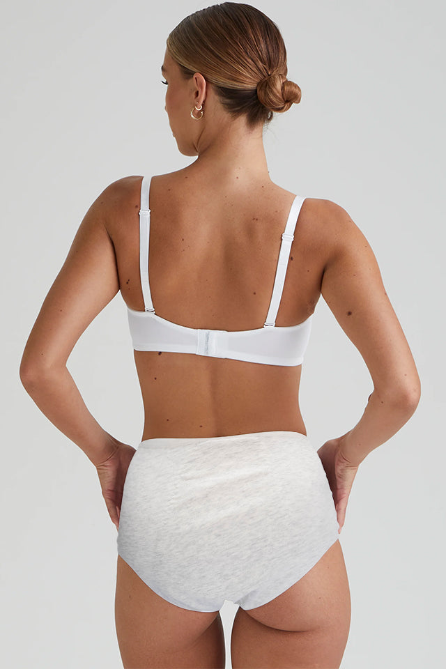 Dollcini Magas Derekú, Női Menstruációs Bugyi Szett - 95% Pamut, Szivárgásmentes, 3 db-os Csomag