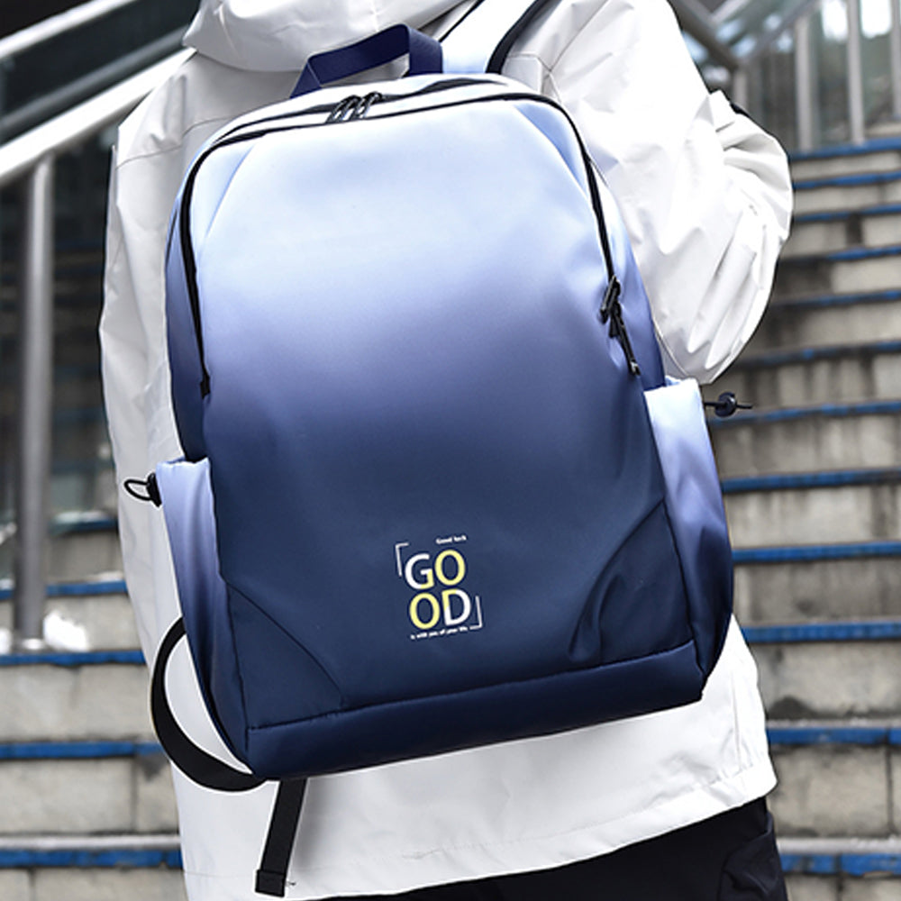 Dollcini Uniszex Laptop Hátizsák – Gradiens Mintás, Univerzális Iskolatáska