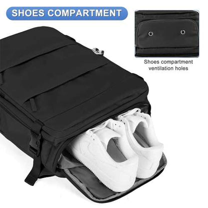 Dollcini Vízálló Férfi Utazóhátizsák – Karcálló, Dupla Cipzár