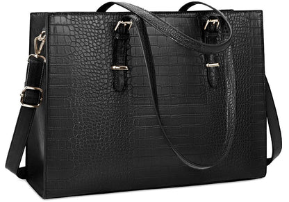 Dollcini Elegáns Női Laptoptáska – 15.6”-os, Vízálló Műbőr