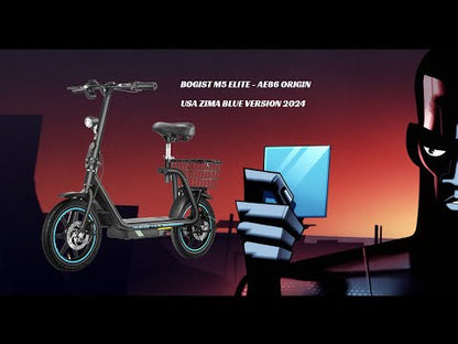Bogist M5 Elite Elektromos Roller 500W – 40 km/h, 45 km Hatótáv, 14″ Kerék