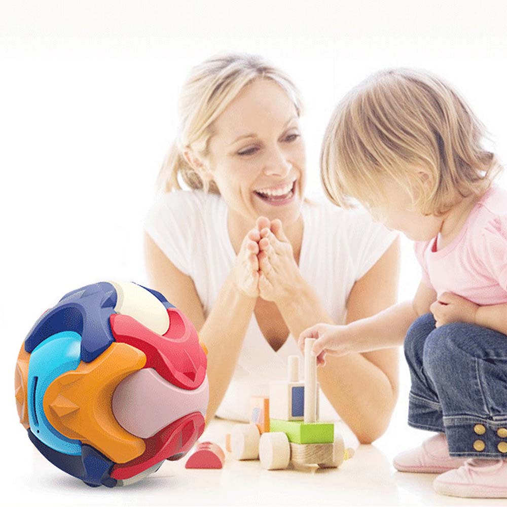 Dollcini Készségfejlesztő Puzzle Labda – Játék 3 Éves Kortól