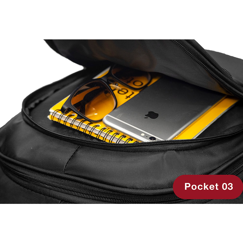 Dollcini MetroTech Uniszex Laptop Hátizsák – Utazóhátizsák, 17"-os Laptophoz, 25L, 7 Változat