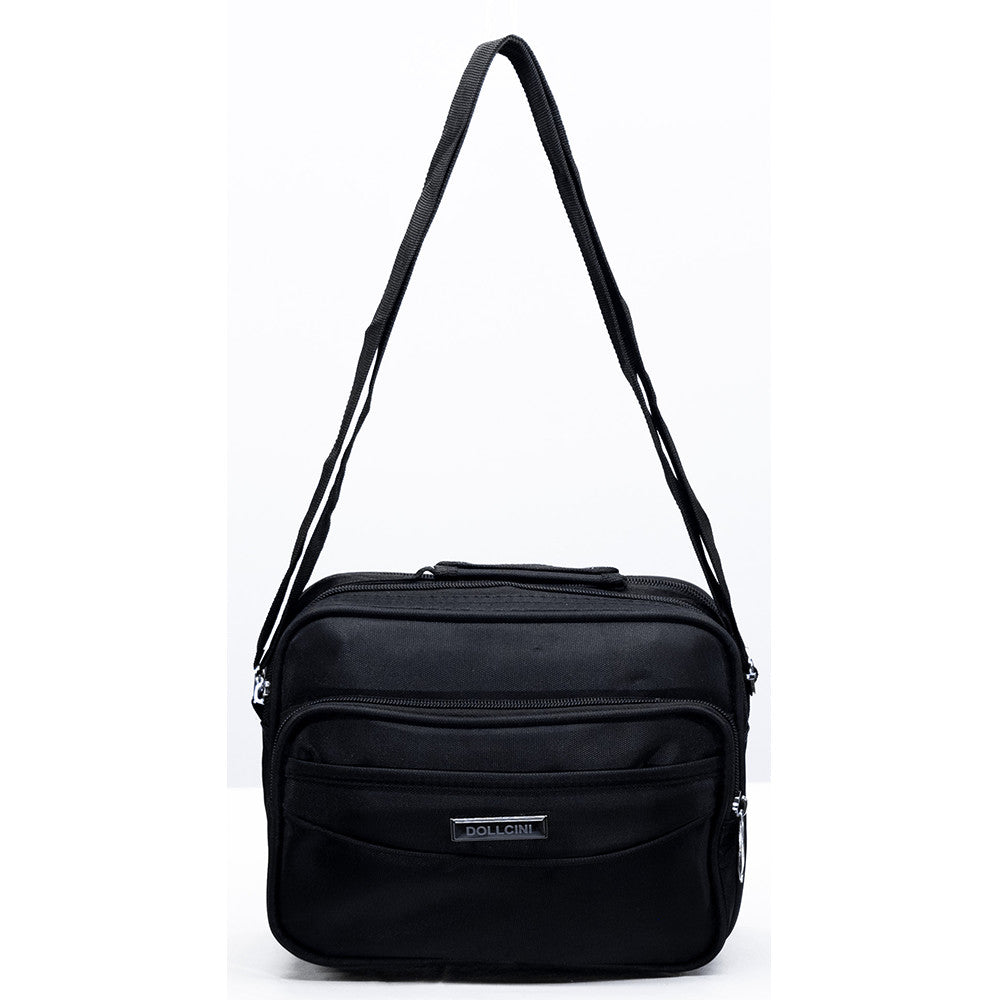 Dollcini Férfi Válltáska – Elegáns és Praktikus, Fekete