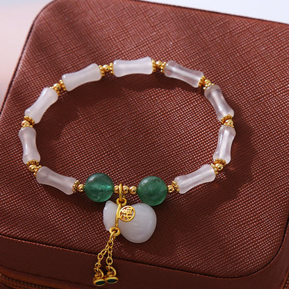 Dollcini Jáde Kristálykarkötő – Feng Shui Szerencseékszer